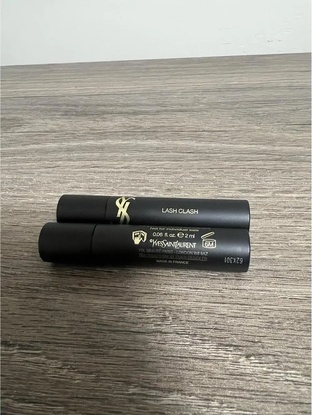 YSL Lash Clash Extreme Volume Mascara MINI .06oz, 2ml NWOB Lot Of 2 MSRP $18 ea